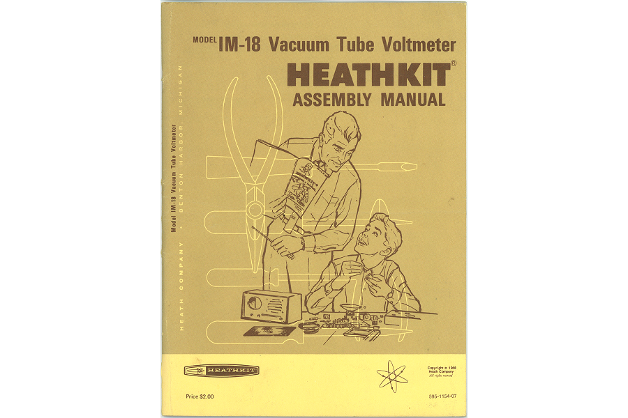 Heathkit IM-18 VTVM Manual