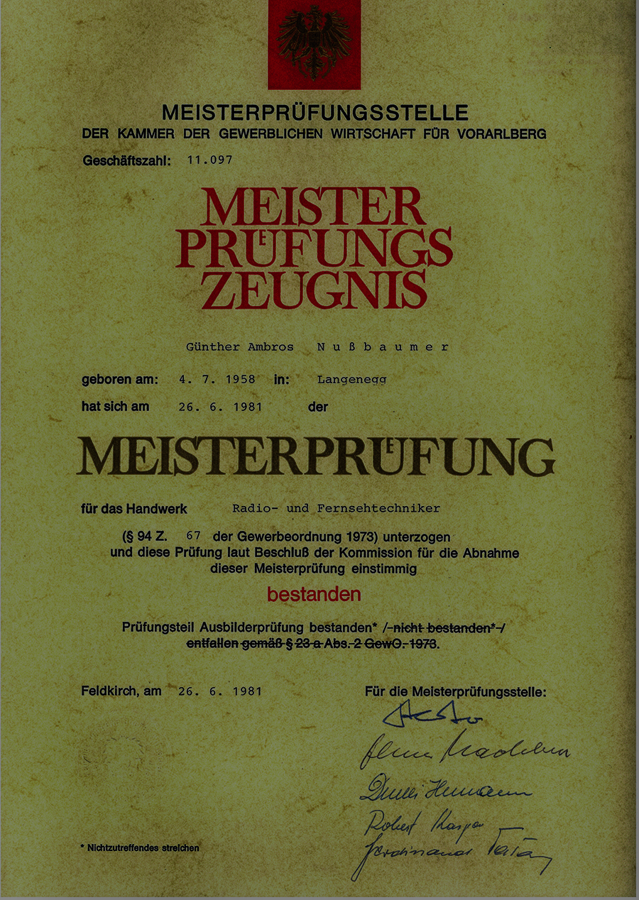 Die Meisterprüfung